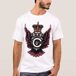 Majestueuze symboliek: de gekroonde adelaar en de t-shirt