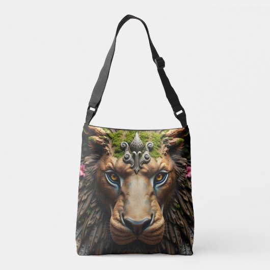 majestueuze synthese crossbody tas (Achterkant)