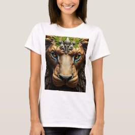 majestueuze synthese t-shirt