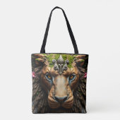 majestueuze synthese tote bag (Achterkant)