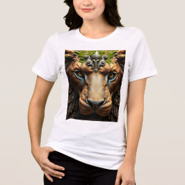 majestueuze synthese Tri-Blend shirt