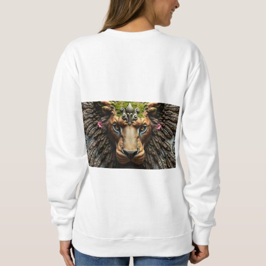 majestueuze synthese trui (Achterkant)