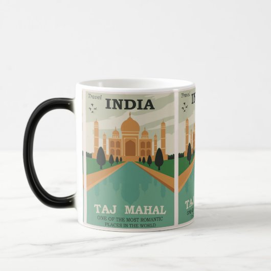 Majestueuze Taj Mahal: India Reizen Magische Mok (Links)