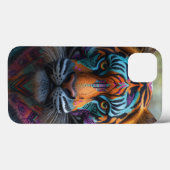 Majestueuze tijger met levendige Tribal Face Paint Case-Mate iPhone Case (Achterkant (horizontaal))
