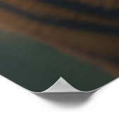 Majestueuze tijger met levendige Tribal Face Paint Poster (Hoek)