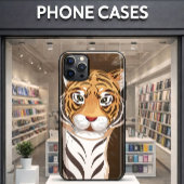 Majestueuze Tijger RVS Reisbeker Case-Mate iPhone Case