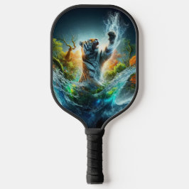 Majestueuze Tijger Spetterende Fantasie Wilde Natu Pickleball Paddle