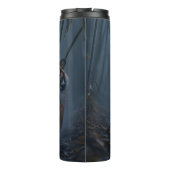 Majestueuze tijgers in een mistig Oerwoud Thermosbeker (Achterkant)