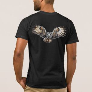Majestueuze Uilenvleugels Uitgespreid Wilde Natuur T-shirt