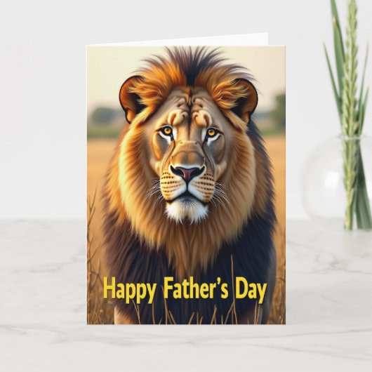 Majestueuze Vaderdag Felien Kaart (Voorkant)