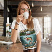 Majestueuze vissen zwemmen langs een serene Vissen T-shirt