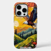 Majestueuze vlucht, Golden Hour Case-Mate iPhone Case (Achterkant)