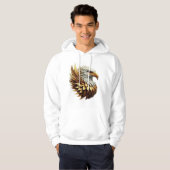 Majestueuze vlucht" hoodie (Voorkant volledig)