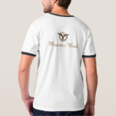 majestueuze vogel t-shirt (Achterkant volledig)