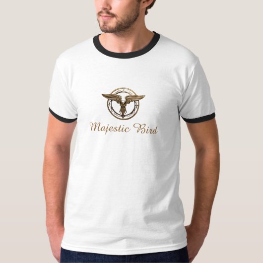 majestueuze vogel t-shirt (Voorkant)