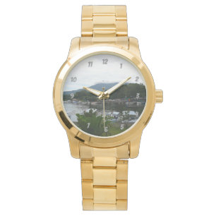 Majestueuze vulkaan Mombacho – Granada, Nicaragua Horloge