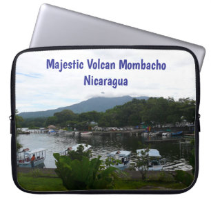Majestueuze vulkaan Mombacho – Granada, Nicaragua Laptop Sleeve