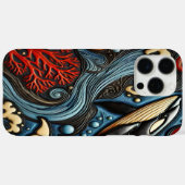 Majestueuze walvissen: de dans van de oceaan Case-Mate iPhone case (Achterkant (horizontaal))