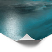 Majestueuze Waterval: Poseidon Poster (Hoek)