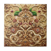 Majestueuze weelde tegeltje (Voorkant)