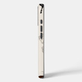 Majestueuze Wilde Paard Telefoonhoes - Vintage Case-Mate iPhone Case (Achterkant / Links)