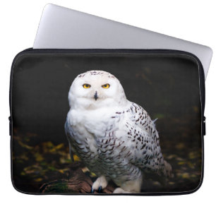 Majestueuze winter sneeuwuil laptop sleeve