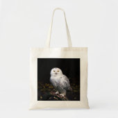 Majestueuze winter sneeuwuil tote bag (Voorkant)