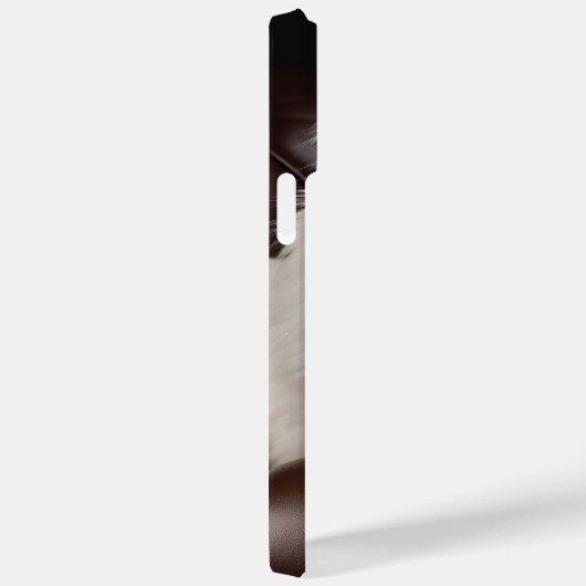 Majestueuze witte kat Case-Mate iPhone case (Achterkant / Rechts)