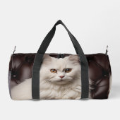 Majestueuze witte kat plunjezak (Achterkant)