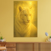 Majestueuze Witte Tijger – Fine Art Print (Insitu (Woonkamer))