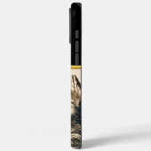 Majestueuze wolf neergestreken in sereen berglands Case-Mate iPhone case (Achterkant / Links)