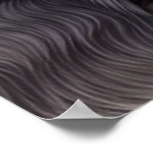 Majestueuze wolf onder sterrenhemel poster (Hoek)