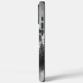 Majestueuze wolf staart onder een stralende volle  Case-Mate iPhone case (Achterkant / Links)