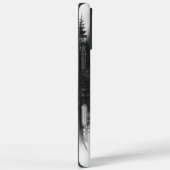 Majestueuze wolf staart over maanverlichte bosland Case-Mate iPhone case (Achterkant / Rechts)