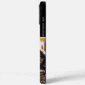 Majestueuze wolf staart over sereen berglandschap Case-Mate iPhone case (Achterkant / Links)