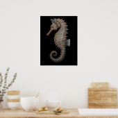 Majestueuze Zeepaard Poster (Keuken)