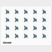 Majestueuze Zonvis (Mola Mola) Sticker - Bali (Vel)