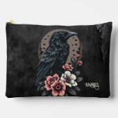 Majestueuze zwarte raaf etui (Voorkant)