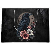 Majestueuze zwarte raaf groot cadeauzakje (Voorkant)