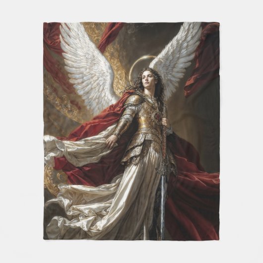 Majesty of Michael Fleece Deken (Voorkant)