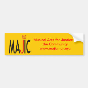 MAJIC-bumpersticker Bumpersticker