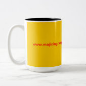 MAJIC-mok koffie Tweekleurige Koffiemok (Links)