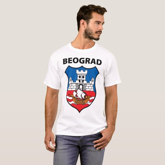 Majica Beograd T-shirt (Voorkant volledig)