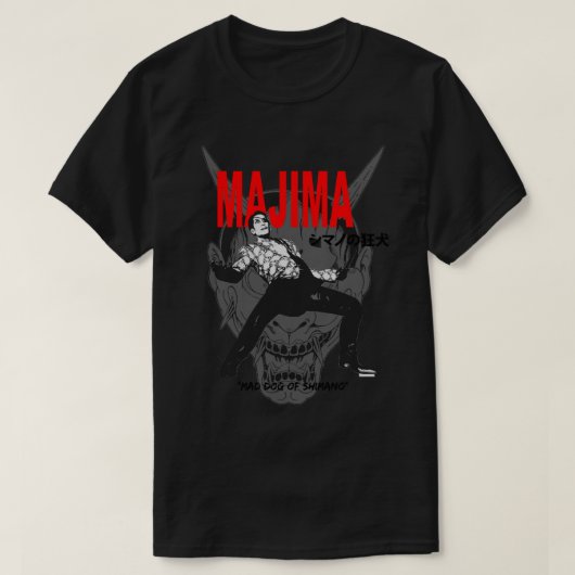 Majima Mad Dog of Shimano Classic T-Shirt (Design voorkant)