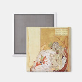 Majnun in de woestijn magneet (Voorkant / Achterkant)