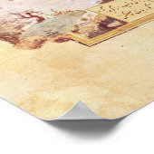 Majnun in de woestijn poster (Hoek)