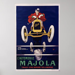 Majola Auto Poster - Vintage Poster Prints