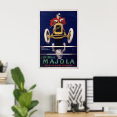 Majola Auto Poster - Vintage Poster Prints (Thuiskantoor)