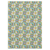 Majolica, blauwe tegels, Siciliaanse tegels, Keram Tafelkleed (Voorkant)