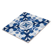 Majolica, citroen, Siciliaanse tegels, keramische  Tegeltje (Zijkant)